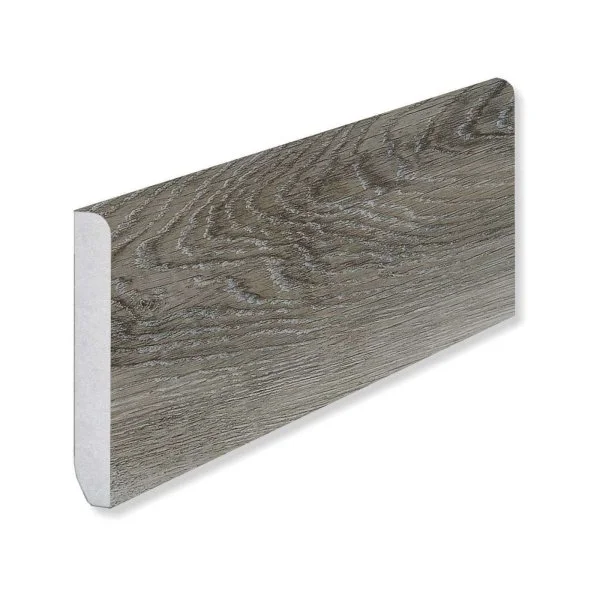 Кварцевый плинтус Fargo 366-1B Дуб Рустик Серый градиент 80х11х2200 мм в Нижнем Тагиле