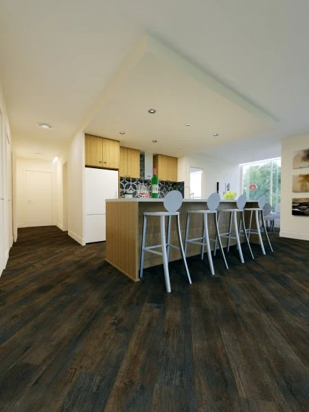 Кварц-виниловая плитка FineFloor Light Дуб Берген FF-1372 в Нижнем Тагиле