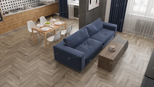 Кварц-виниловая плитка Alpine Floor Parquet Дуб Исида ЕСО 16-15 2.5 мм. 43 класс в Нижнем Тагиле