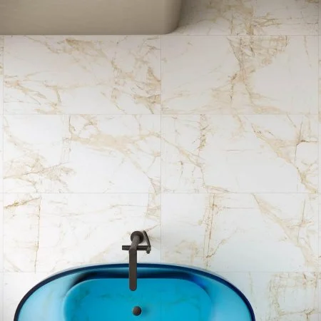 Керамогранит Coliseum Канова Уайт 60х120 (Натуральный и Реттифицированный) в Нижнем Тагиле