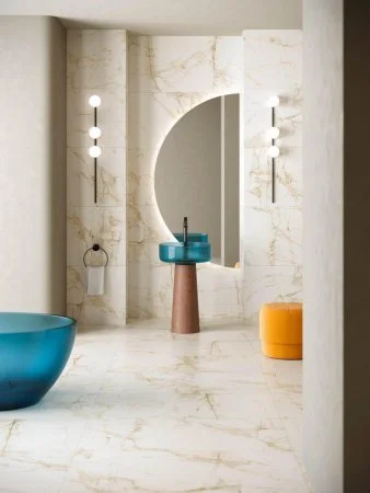 Керамогранит Coliseum Канова Уайт 60х60 (Натуральный и Реттифицированный) в Нижнем Тагиле