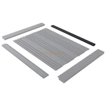 Финишный молдинг LF124B BK114K левый декорированный (31х12х2700мм) в Нижнем Тагиле