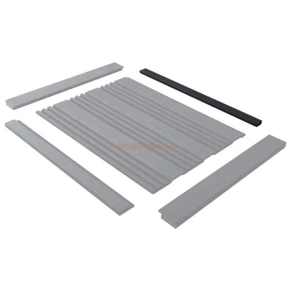 Финишный молдинг LF124B BK114K левый декорированный (31х12х2700мм) в Нижнем Тагиле