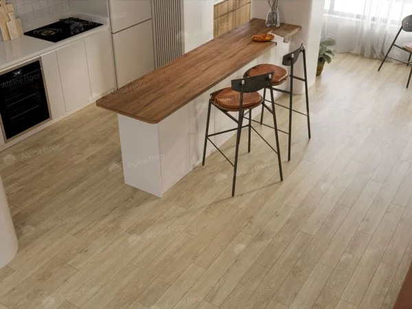 Каменно-полимерная плитка Alpine Floor Grand Sequoia Village Миндаль ECO 11-607 4мм, 43 класс в Нижнем Тагиле