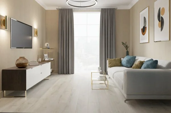 Ламинат Egger PRO 8/32 Дуб Кортина белый EPL034 в Нижнем Тагиле