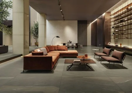 Керамогранит Italon Метрополис Аркадиа Браун 80х160 (Натуральная и Реттифицированная) в Нижнем Тагиле