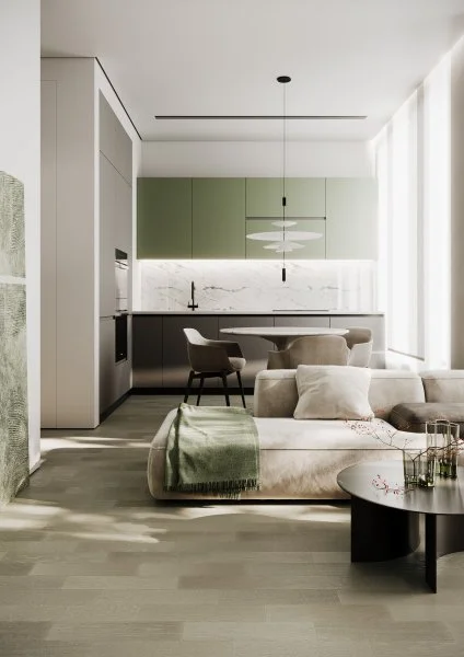 Паркетная доска Quartz Parquet Штучный паркет Дуб Лунный 44-1258-08 в Нижнем Тагиле