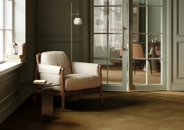 Паркетная доска Quartz Parquet Штучный паркет Дуб Кедровый Латте 44-1258-59 в Нижнем Тагиле