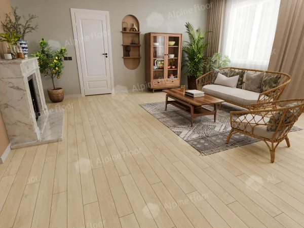 Каменно-полимерная плитка Alpine Floor Grand Sequoia Village Камфора ECO 11-507 4мм, 43 класс в Нижнем Тагиле