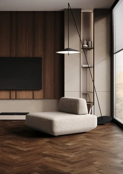 Паркетная доска Quartz Parquet Штучный паркет Орех Американский 44-400-29 в Нижнем Тагиле