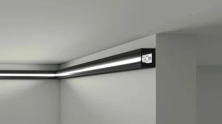 Профиль NMC Wallstyl IL12 Black (25х20х2000мм) в Нижнем Тагиле