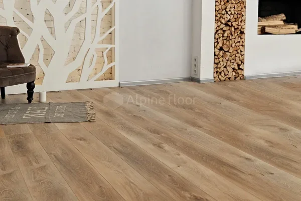 Кварц-виниловая плитка Alpine Floor Premium XL Дуб Природный Изысканный ЕСО 7-6, 8 мм. 43 класс в Нижнем Тагиле