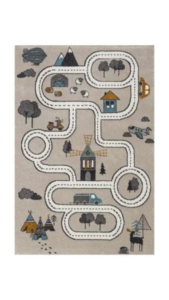 Ковер Синтелон Vegas Kids 1,20х1,70 01EKE Прямоугольник в Нижнем Тагиле