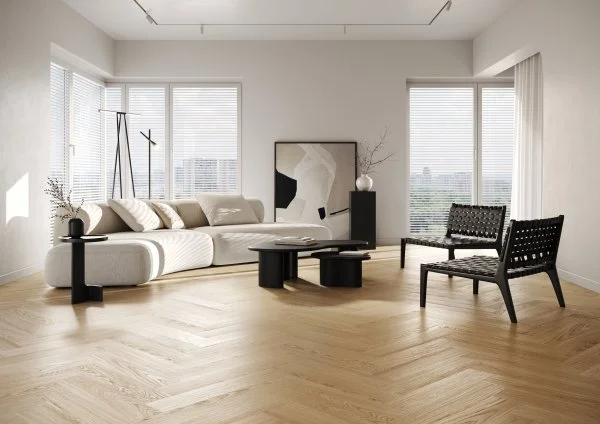 Паркетная доска Quartz Parquet Английская Ёлка Дуб Тоскана 33-407 в Нижнем Тагиле