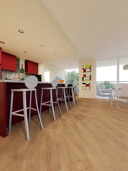 Кварц-виниловая плитка FineFloor Light Дуб Эно FF-1371 в Нижнем Тагиле