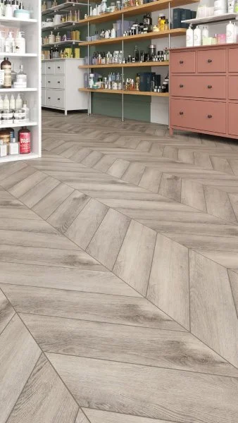 Кварц-виниловая плитка Alpine Floor Chevron Дуб Исида ECO 20-8 (2,5 мм. 43 класс) в Нижнем Тагиле