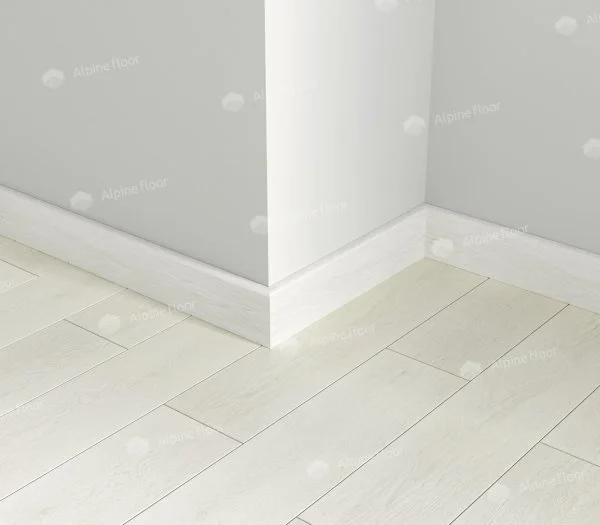 Кварцевый плинтус Alpine Floor Parquet Light 13-0 Белый в Нижнем Тагиле