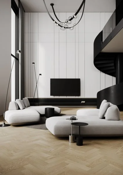 Паркетная доска Quartz Parquet Штучный паркет Дуб Бисквитный 44-1258-07 в Нижнем Тагиле