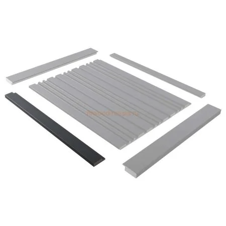 Финишный молдинг LF124A GR3 правый декорированный (42х12х2700мм) в Нижнем Тагиле