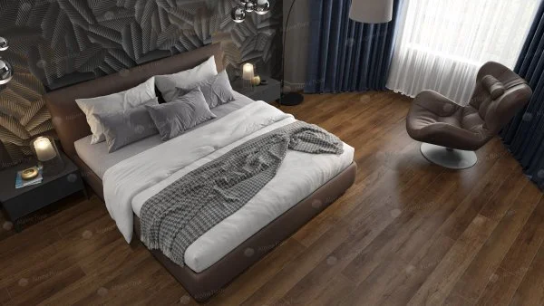 Кварц-виниловая плитка Alpine Floor Premium XL Дуб Шоколадный ЕСО 7-18, 8 мм. 43 класс в Нижнем Тагиле