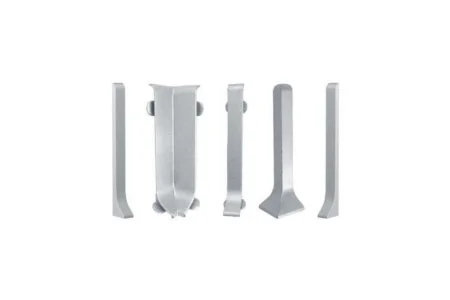 Соединитель для плинтуса ЭлитПроф Плоский 80 (ПВХ) в Нижнем Тагиле