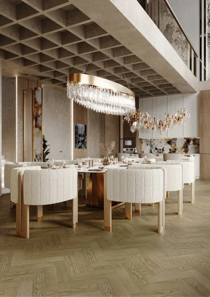 Паркетная доска Quartz Parquet Штучный паркет Дуб Конго 44-1258-54 в Нижнем Тагиле