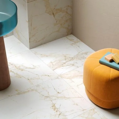 Керамогранит Coliseum Канова Уайт 60х60 (Натуральный и Реттифицированный) в Нижнем Тагиле