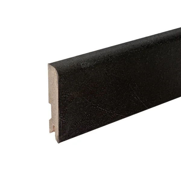 Плинтус MDF Bonkeel 24034 Чёрный Лофт (80х16х2400 мм) в Нижнем Тагиле