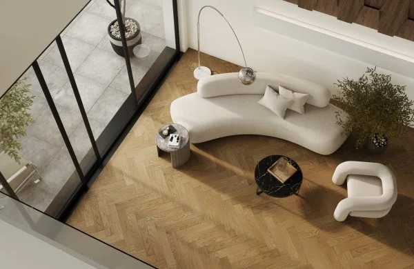 Паркетная доска Quartz Parquet Английская Ёлка Дуб Рустикальный 33-410 в Нижнем Тагиле