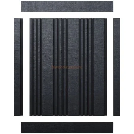 Финишный молдинг LF124B BK114K левый декорированный (31х12х2700мм) в Нижнем Тагиле