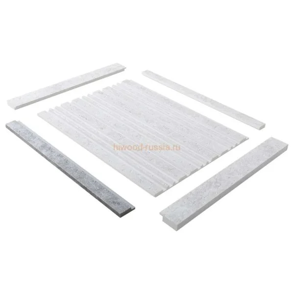 Финишный молдинг LF124A W50 правый декорированный (42х12х2700мм) в Нижнем Тагиле