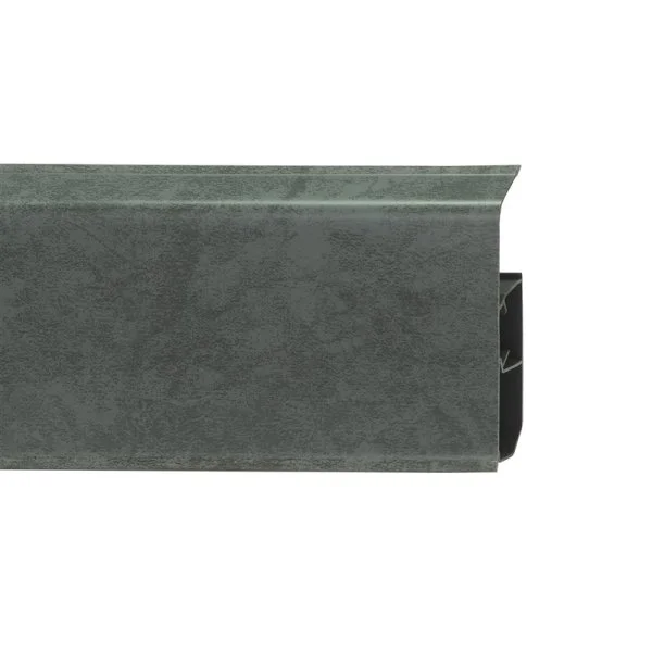 Пластиковый плинтус Royce №340 Мрамор Тёмный (80х24х2200мм) в Нижнем Тагиле