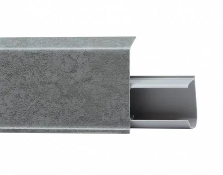 Пластиковый плинтус Royce №551 Грей (55х23х2200мм) в Нижнем Тагиле