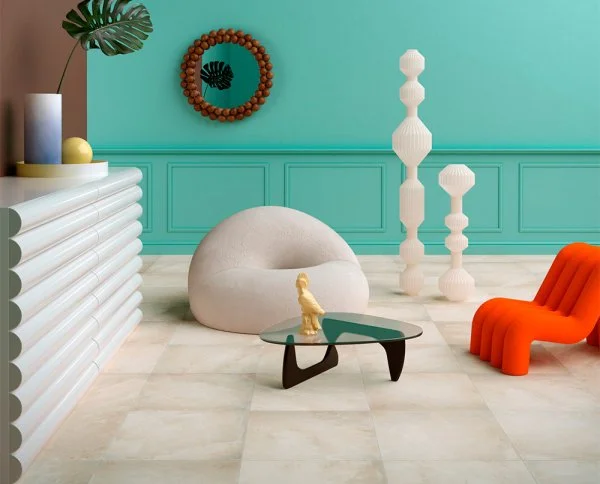 Керамогранит Coliseum Ривьера Уайт 60х60 (Натуральный и Реттифицированный) в Нижнем Тагиле