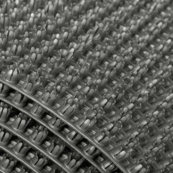 Щетинистое покрытие Альфа-Стиль 128 Серый металлик - 0,9х15 м. пог в Нижнем Тагиле