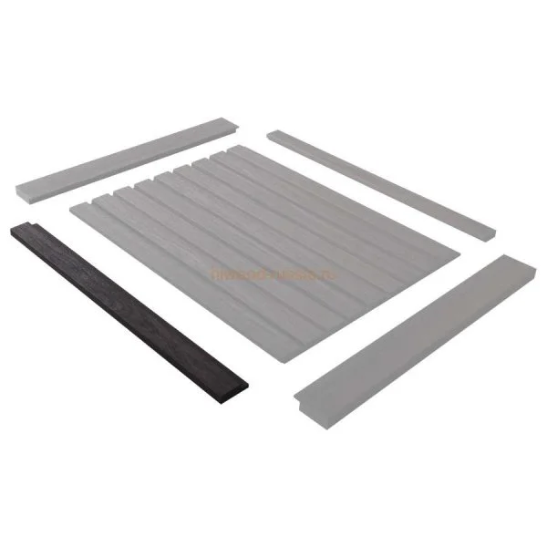 Финишный молдинг LF124A BR395 правый декорированный (42х12х2700мм) в Нижнем Тагиле