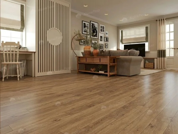 Каменно-полимерная плитка Alpine Floor Grand Sequoia Village Макадамия ECO 11-1007 4мм, 43 класс в Нижнем Тагиле