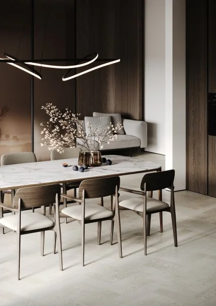 Паркетная доска Quartz Parquet Штучный паркет Дуб Скандинавский 44-1258-57 в Нижнем Тагиле