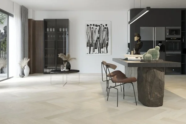 Паркетная доска Quartz Parquet Английская Ёлка Дуб Песочный 33-408 в Нижнем Тагиле