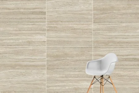 Керамогранит Vitra CityStone Травертин Линейный 60х120 (Натуральная и Реттифицированная) в Нижнем Тагиле