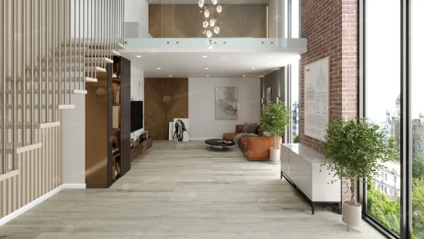 Кварц-виниловая плитка Alpine Floor Premium XL Дуб Серебряный ЕСО 7-22, 8 мм. 43 класс в Нижнем Тагиле