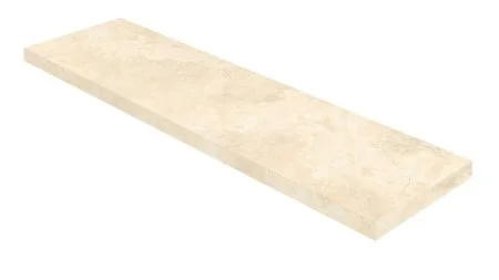 Керамогранит Coliseum Аурелия Уайт Ступень угловая правая (Натуральный, 33х120) в Нижнем Тагиле