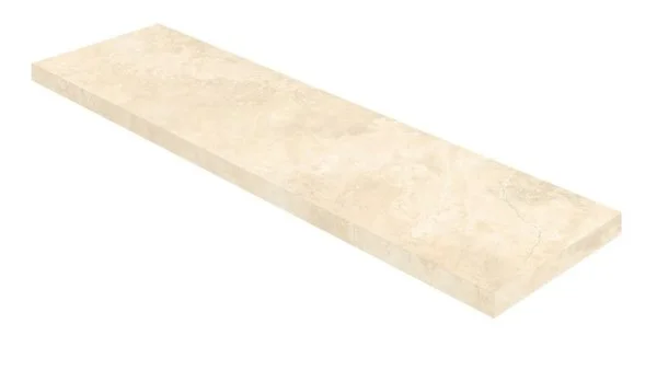 Керамогранит Coliseum Аурелия Уайт Ступень угловая правая (Натуральный, 33х120) в Нижнем Тагиле