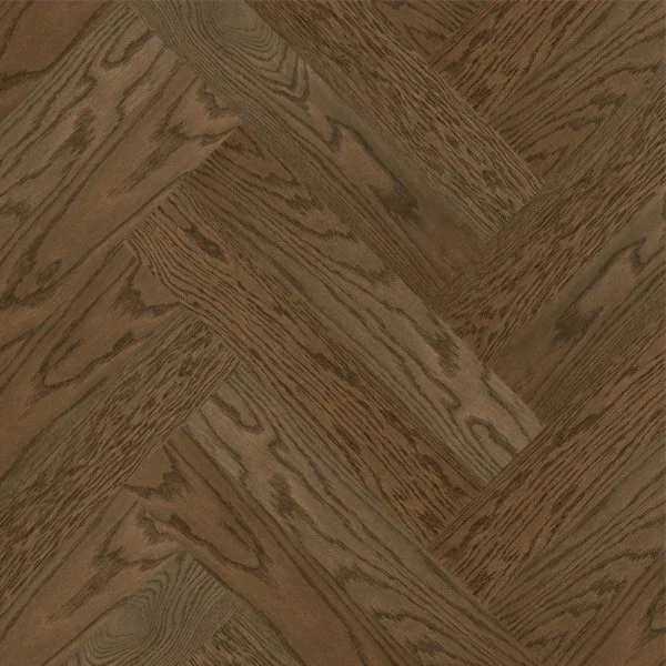 Паркетная доска Quartz Parquet Английская Ёлка Дуб Брауни 33-413 в Нижнем Тагиле