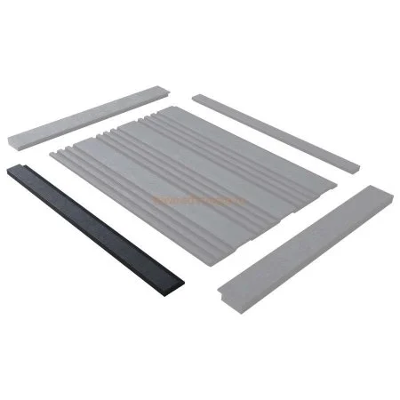 Финишный молдинг LF124A BK114K правый декорированный (42х12х2700мм) в Нижнем Тагиле