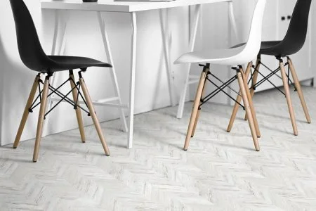 Пробковое покрытие CorkStyle Chevron White в Нижнем Тагиле