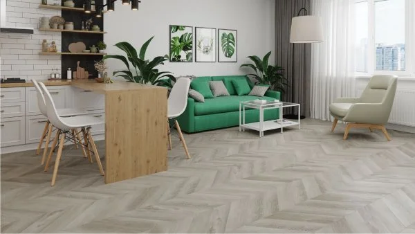 Кварц-виниловая плитка Alpine Floor Chevron Дуб Фантазия ECO 20-1 (2,5 мм. 43 класс) в Нижнем Тагиле