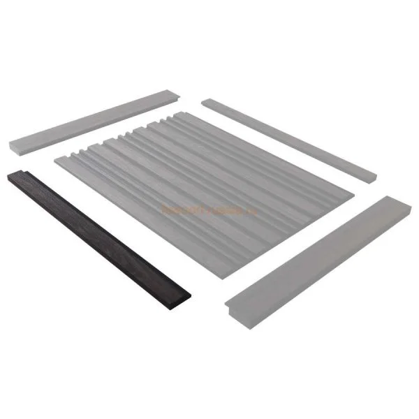 Финишный молдинг LF124A BR395K правый декорированный (42х12х2700мм) в Нижнем Тагиле