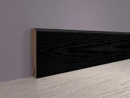 Плинтус MDF Bonkeel 24033 Чёрное Дерево (80х16х2400 мм) в Нижнем Тагиле
