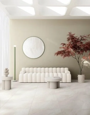 Керамогранит Coliseum Контеа Уайт 60х60 (Натуральный и Реттифицированный) в Нижнем Тагиле